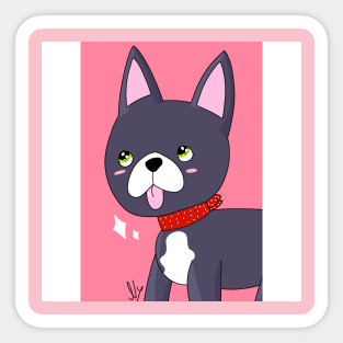 Cute French Bulldog Sticker